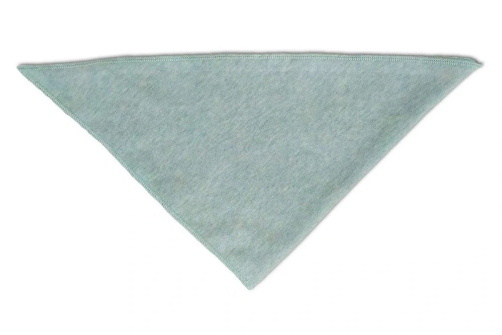 Dětský bavlněný šátek mint melanž