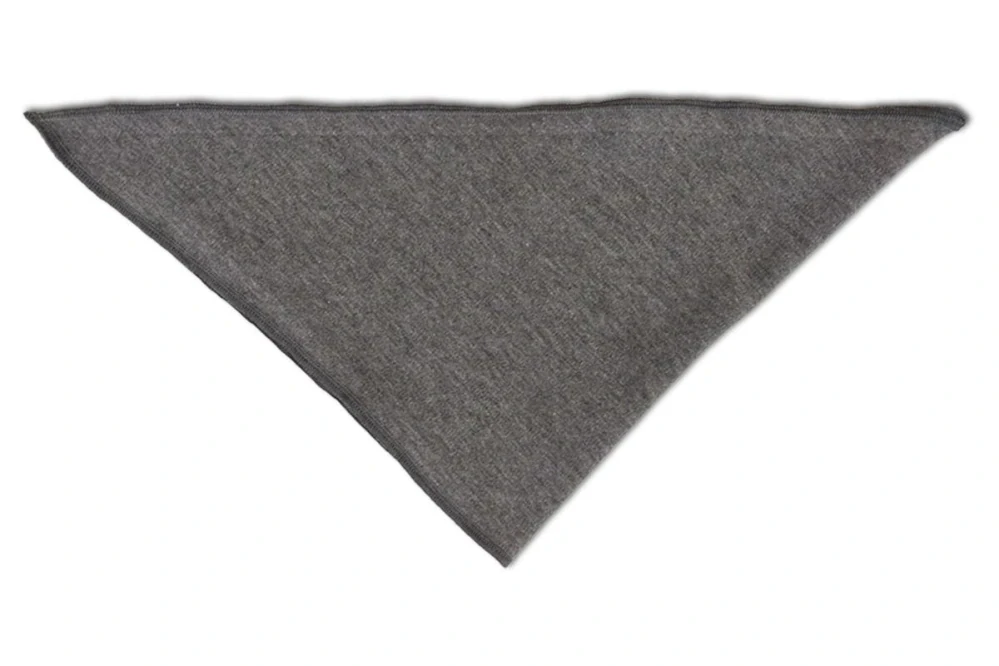 Dětský bavlněný šátek antracit melanž