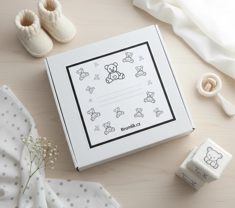 Dárkový set pro miminko Slůňata 56/62