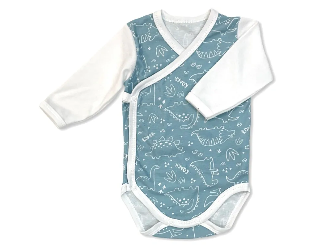 Kojenecké zavinovací body Dino máta 44