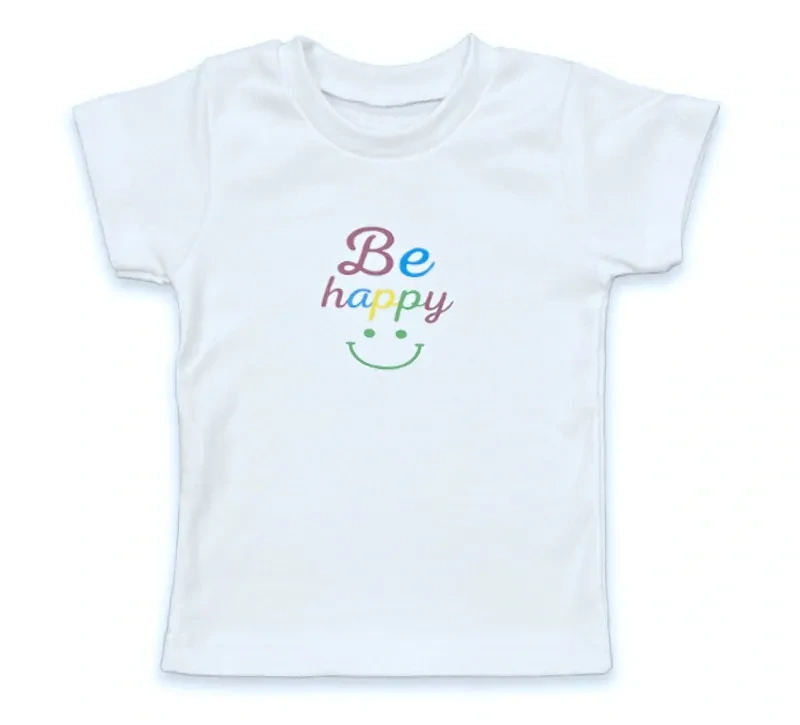 Dětské tričko kr. rukáv BE HAPPY 98