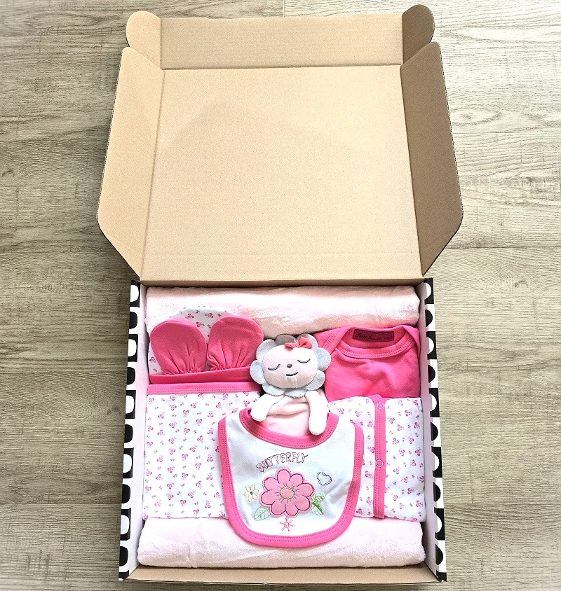 Dárkový set pro miminko Květinka 68