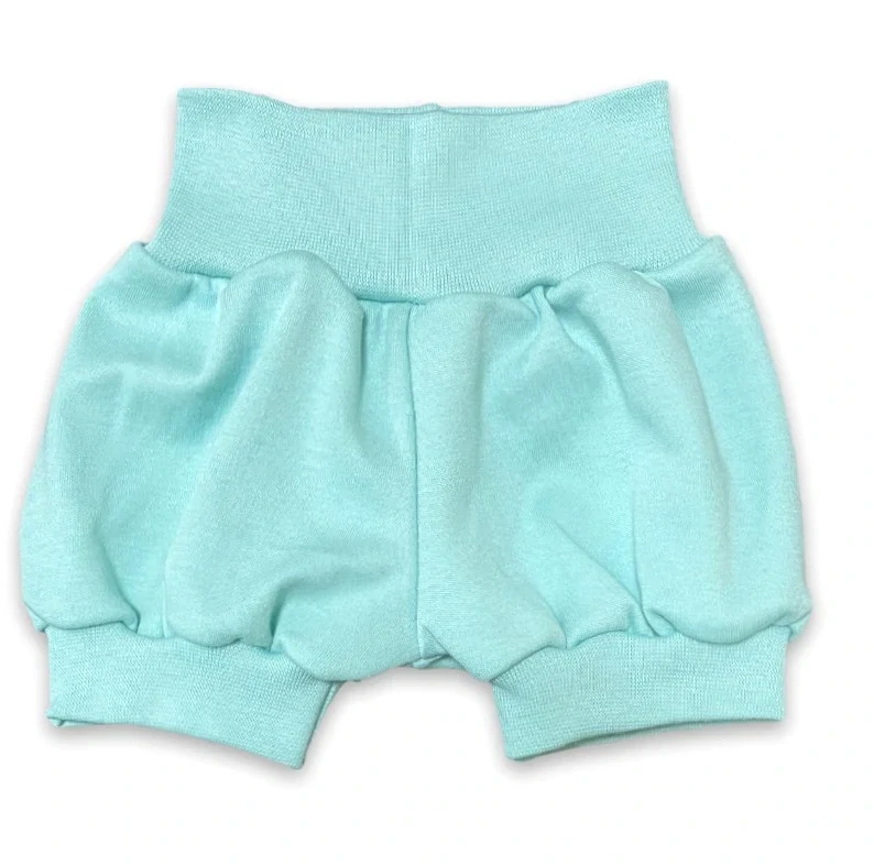 Kojenecké bavlněné kraťasy - mint 56