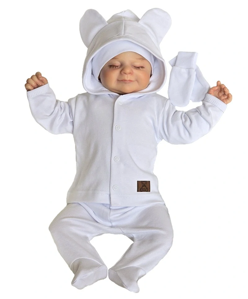 Kojenecká 5D souprava Brumlík bílá 44