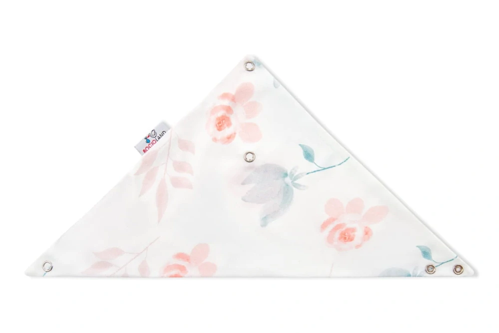 Dětský bryndáček šátek s kousátkem Bellflowers