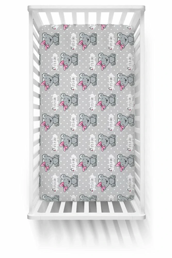 Dětské bavlněné prostěradlo It´s a girll