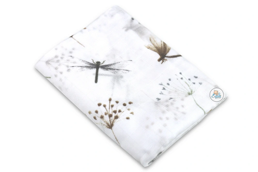 Dětská mušelínová osuška Vážka