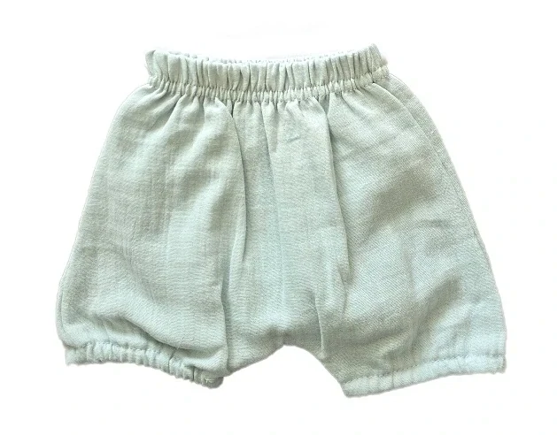 Kojenecké mušelínové kraťasy mint 50