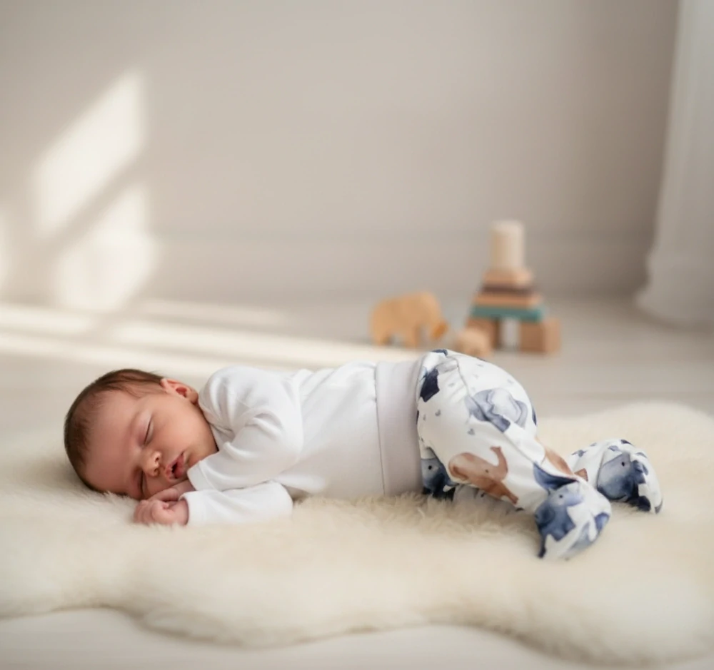 Dětské polodupačky Slůňata srdíčka 104