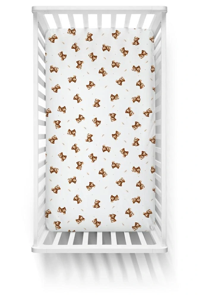 Dětské bavlněné prostěradlo 120 × 60 cm – Míša