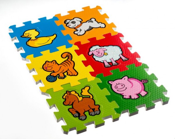 Pěnové puzzle Moje první zvířátka