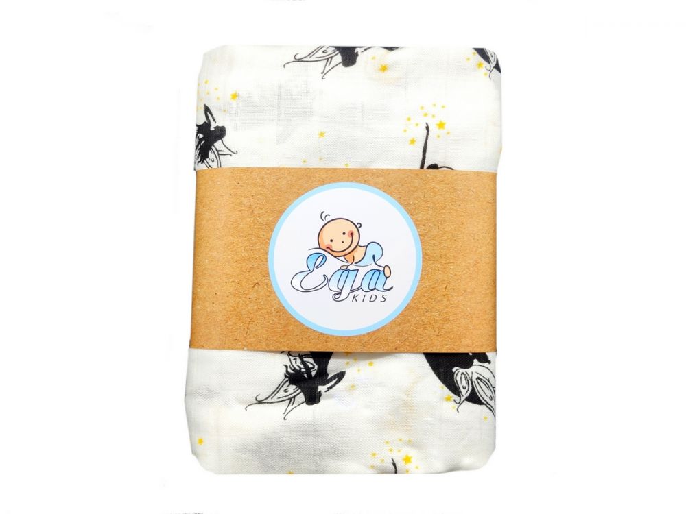 Dětská bambusová osuška 120x120 Víla