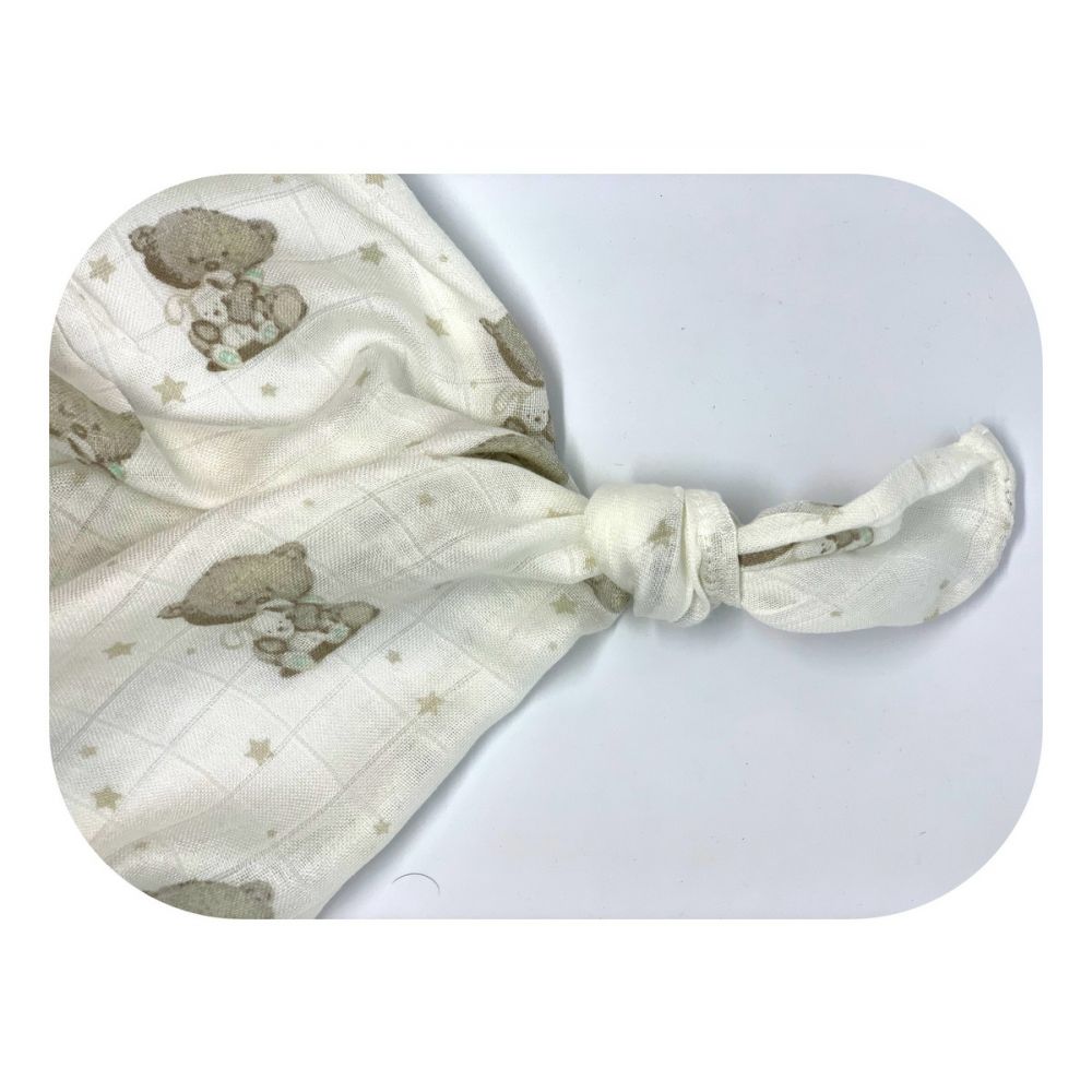 Dětská bambusová plena Medvídek