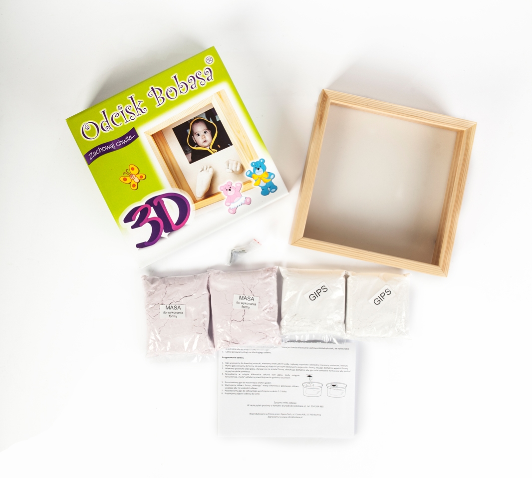 Sada pro 3D odlitek ručičky a nožičky miminka | Originální vzpomínka na miminko