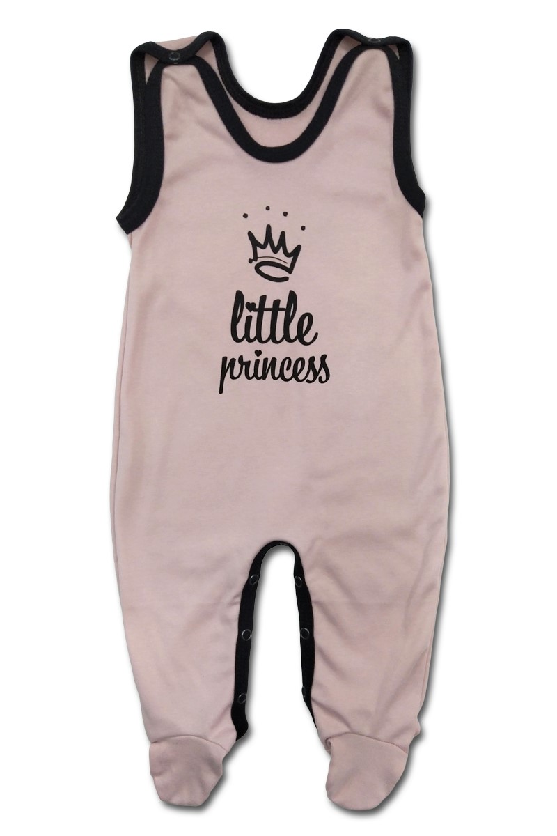 Kojenecká souprava 2D LITTLE PRINCESS pudrová 50