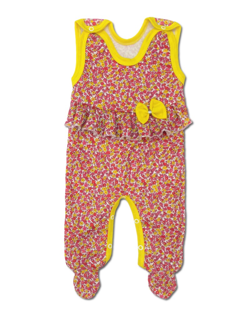 Kojenecká 2D souprava Kvítečka lemon 50