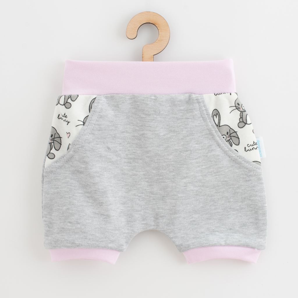 Dívčí 3D letní souprava Cute bunny 68