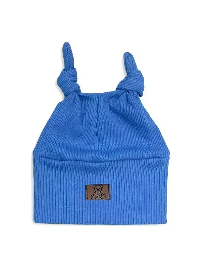 Kojenecká 4D bavlněná souprava Brumlík modrá 62