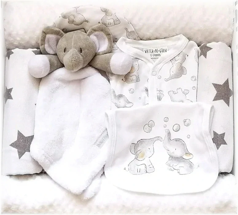 Dárkový set pro miminko Slůňata 56/62