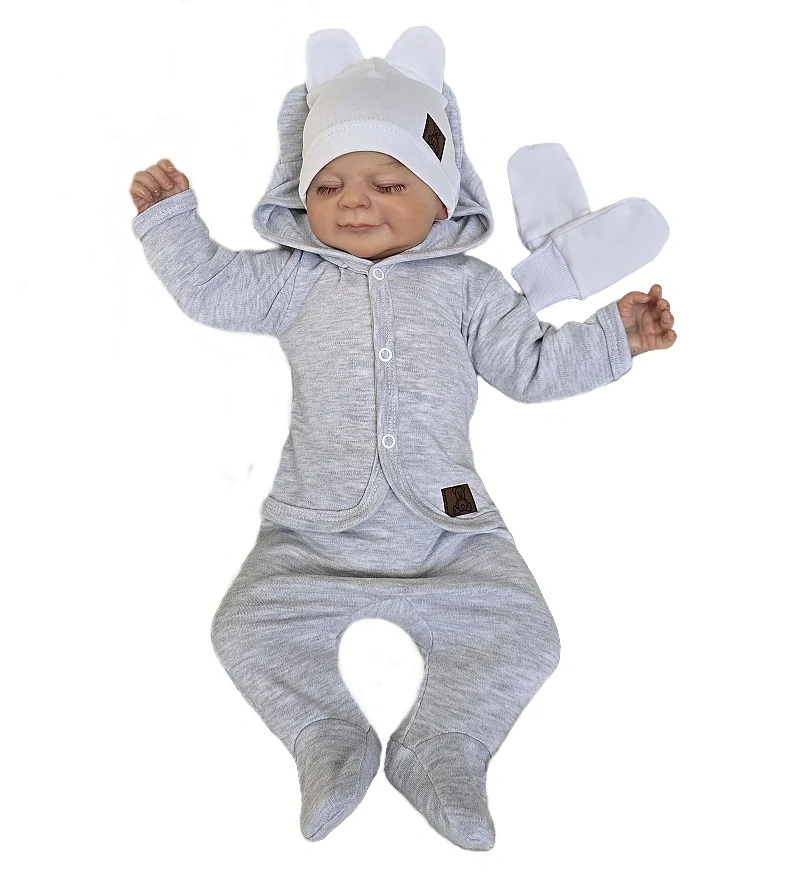 Kojenecká 5D souprava Brumlík šedá 2 48