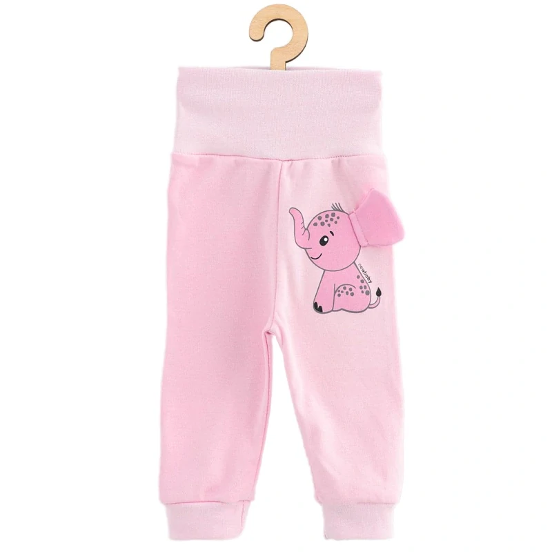 Kojenecká 2D souprava Happy Elephant pink 74