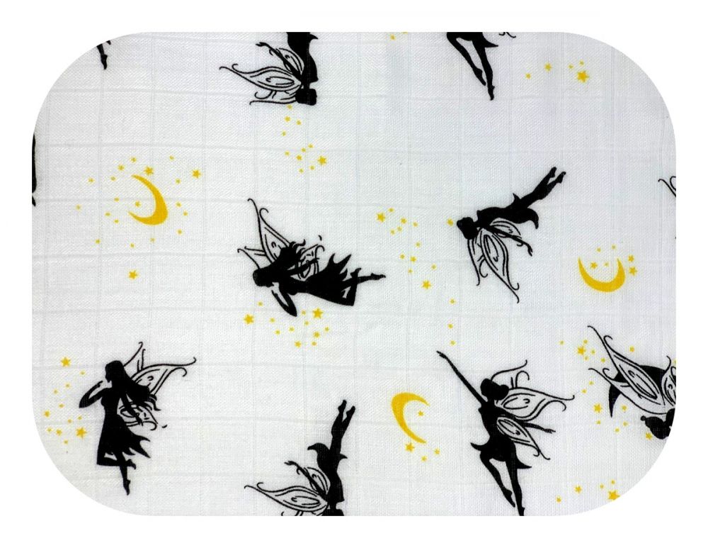 Dětská bambusová osuška 120x120 Víla