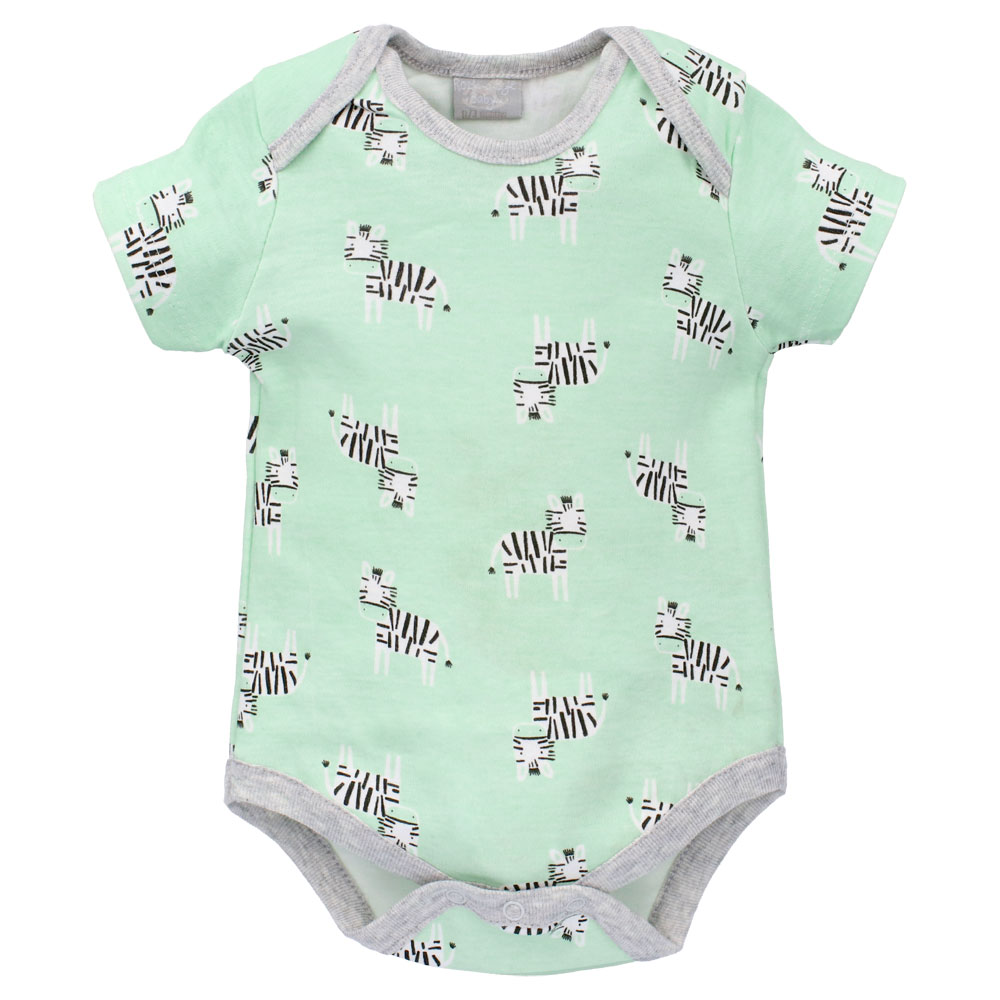 Kojenecké body 3 kusy Zebra