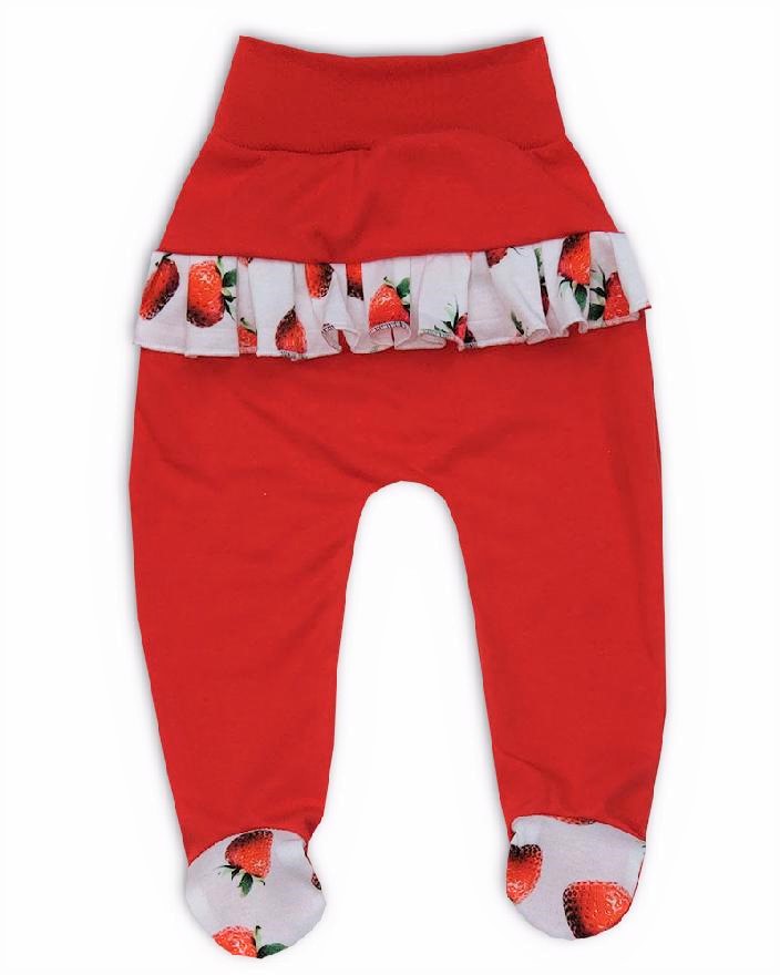 Kojenecká souprava Jahůdka polodupačky+zavinovací body 50