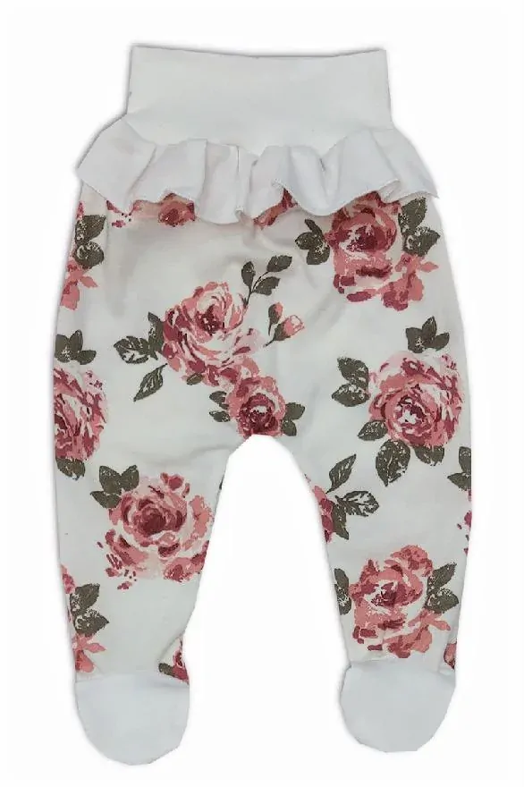 Kojenecká 2D souprava body+polodupačky Růžička PU 50