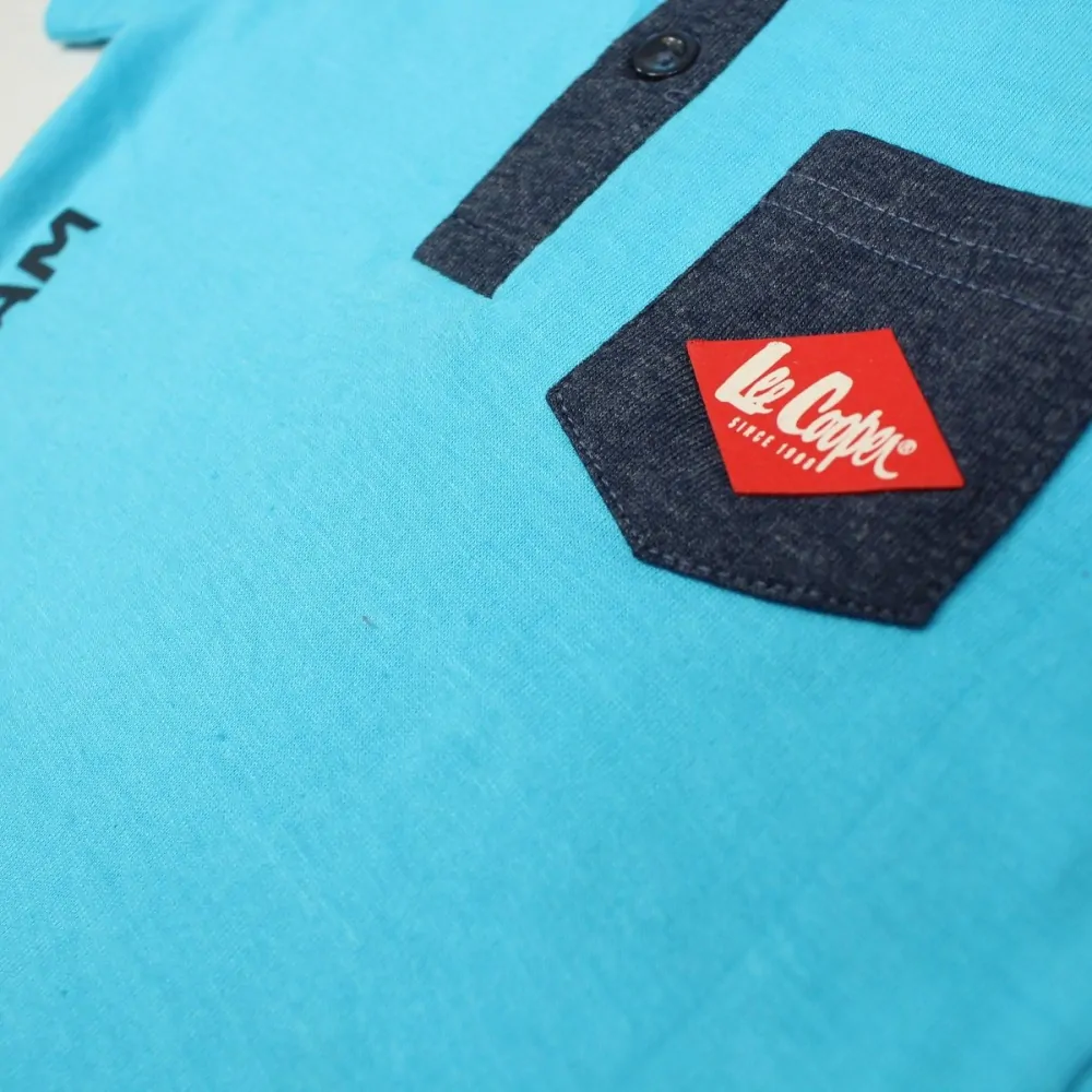 Chlapecká 2D letní souprava LEE COOPER tyrkys 62