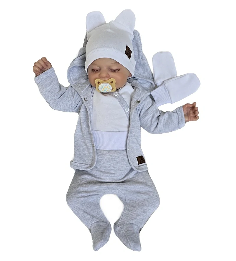 Kojenecká 5D souprava Brumlík šedá 2 48