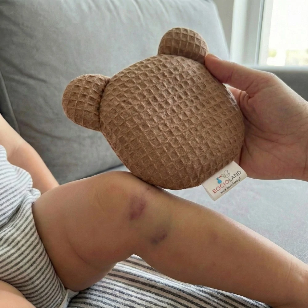 Bocioland nahřívací a chladící polštářek s levandulí Medvídek hnědý