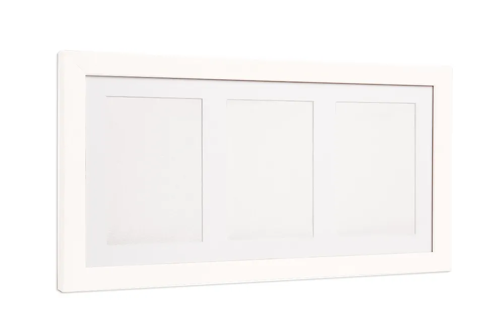 Rámeček pro foto a otisk ručičky a nožičky miminka 3 bílý