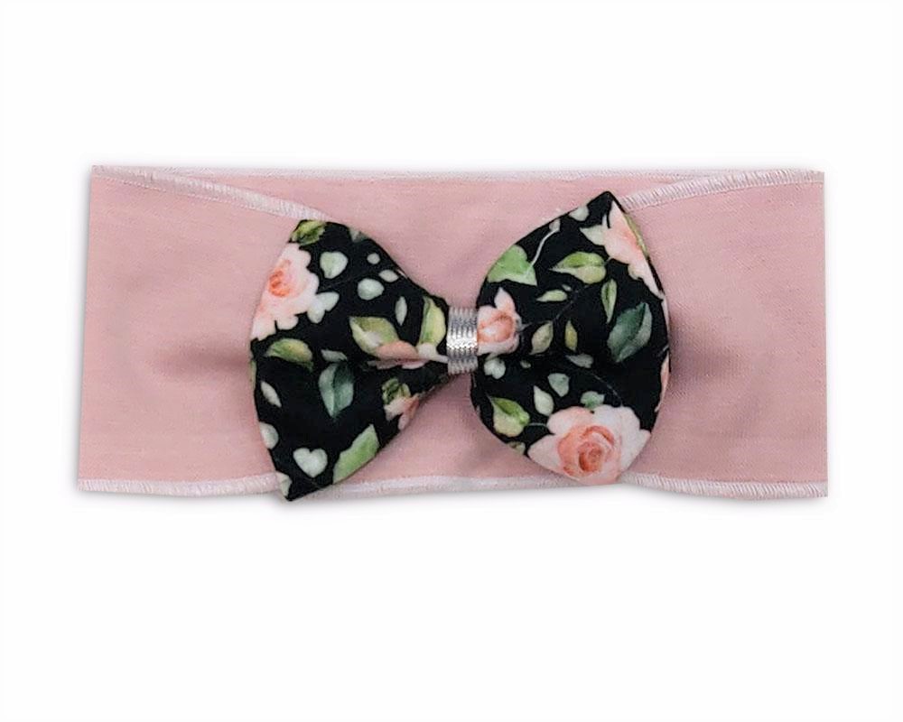 Dívčí čelenka Rose powder