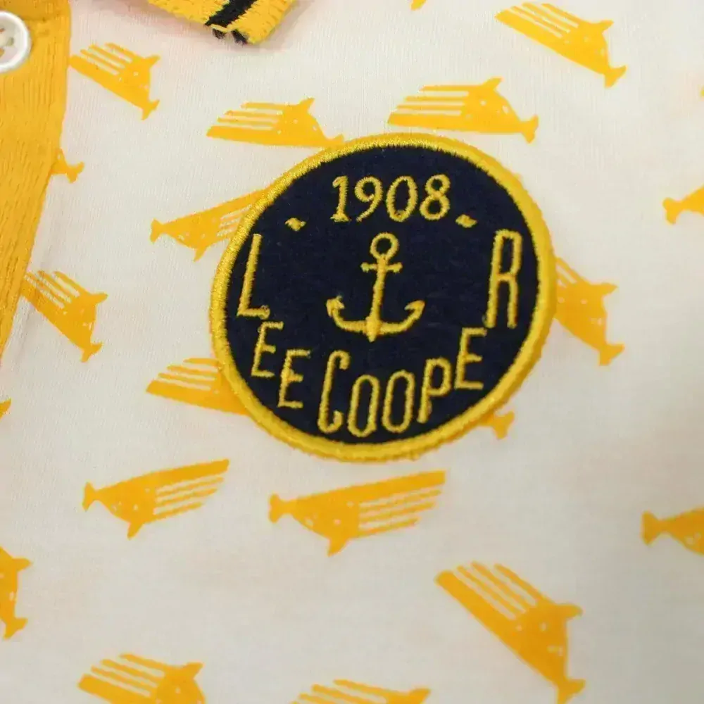 Chlapecká 2D letní souprava LEE COOPER žlutá 68/74