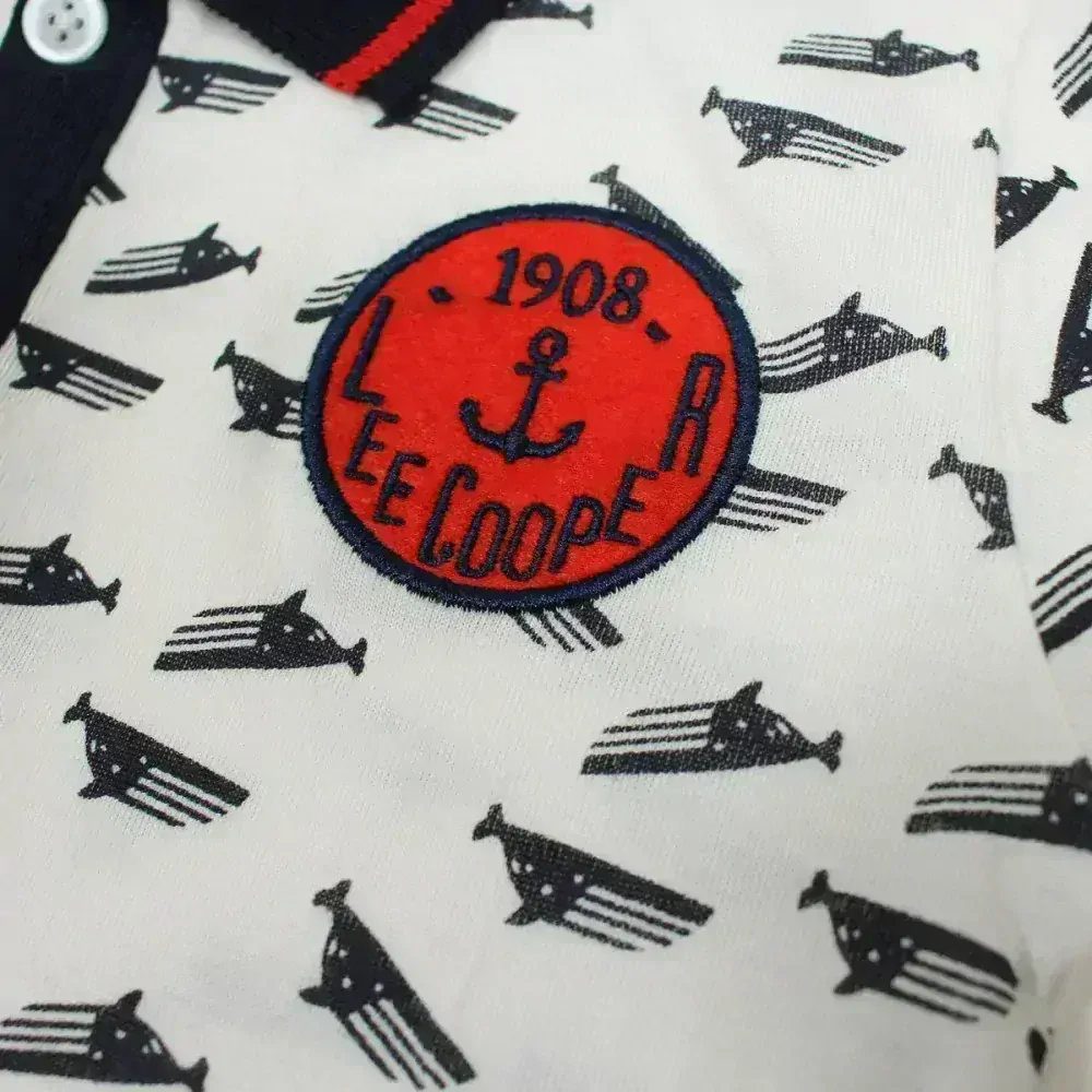 Chlapecká 2D letní souprava LEE COOPER modrá 80
