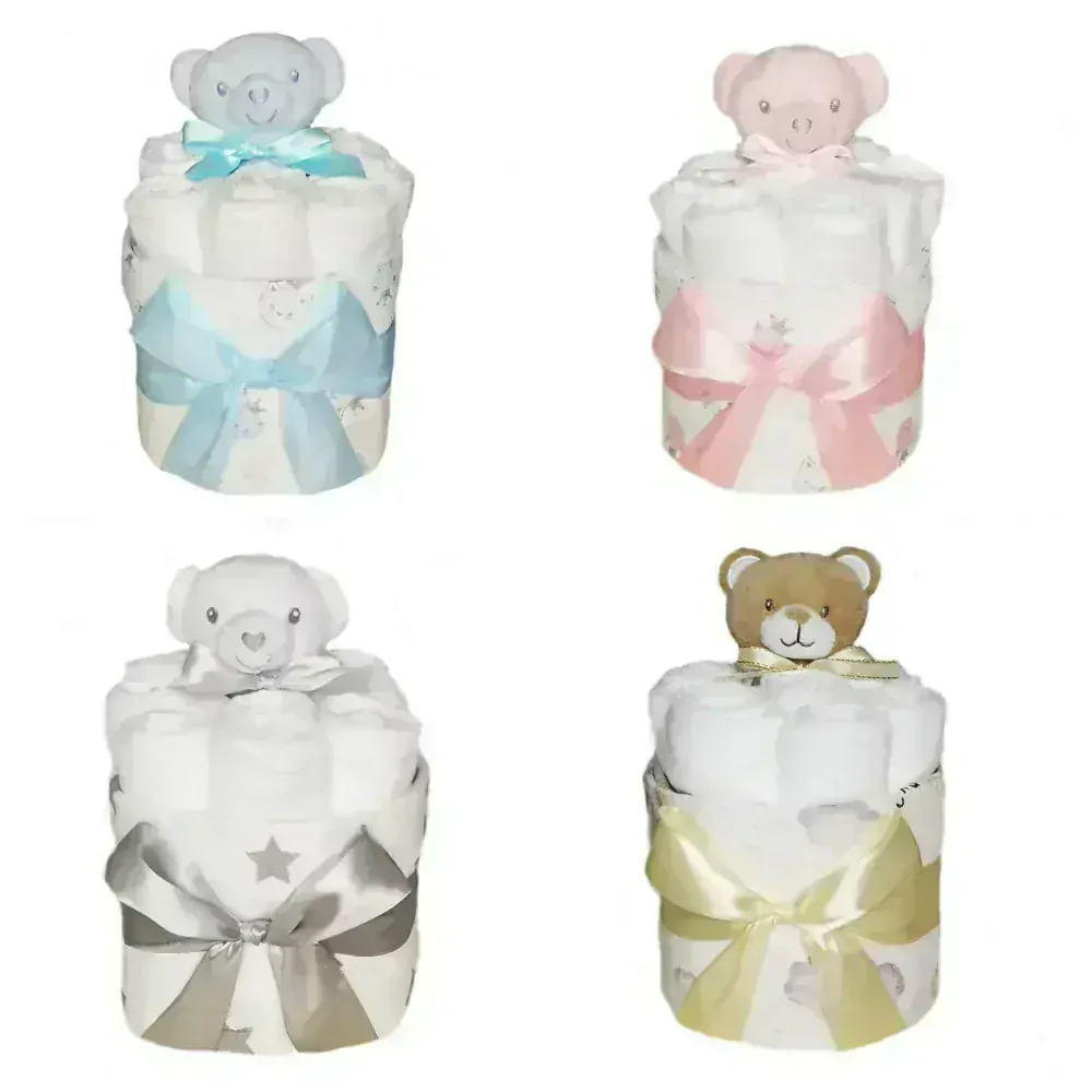 Brumlík plenkový dort Méďa modrý