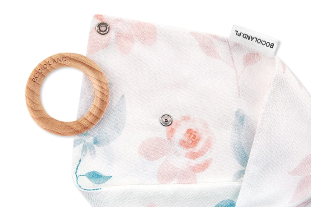 Dětský bryndáček šátek s kousátkem Bellflowers