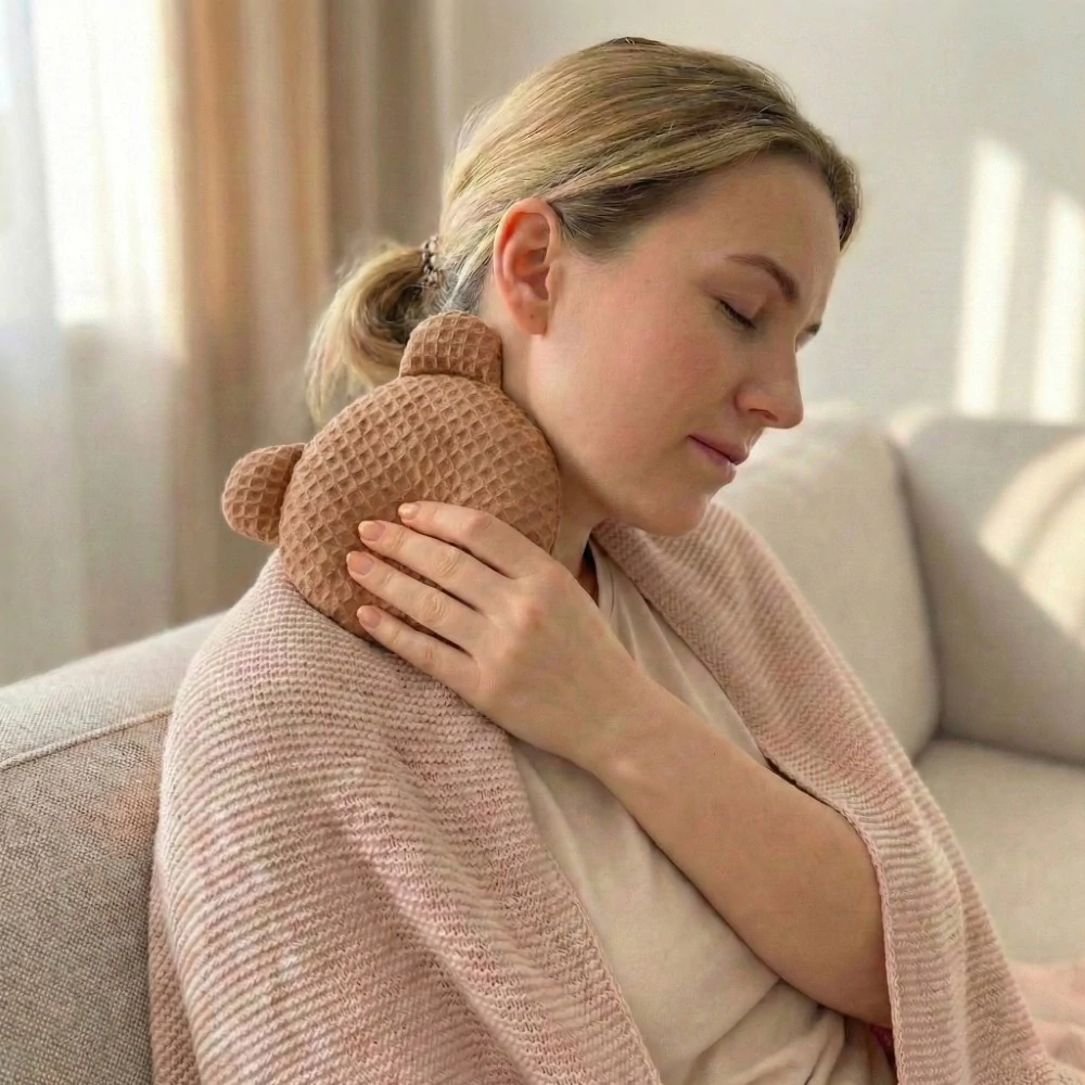 Bocioland nahřívací a chladící polštářek s levandulí Medvídek hnědý