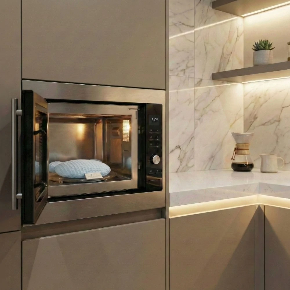 Bocioland nahřívací a chladící polštářek s levandulí Medvídek modrá