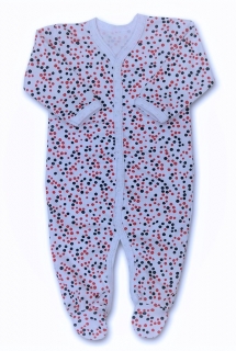 Kojenecký overal Puntíčky 56