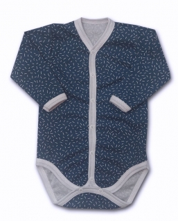 Kojenecké propínací body Tiny modrá 62