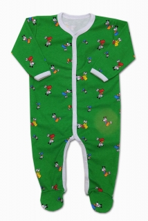 Kojenecký overal Myšák zelený 68