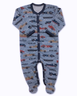 Kojenecký overal Retro denim 62