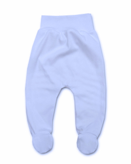 Kojenecké bílé polodupačky 56