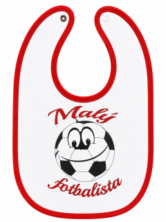 Bryndáček s nápisem "Malý fotbalista"