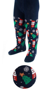 Kojenecké vánoční punčocháčky Santa