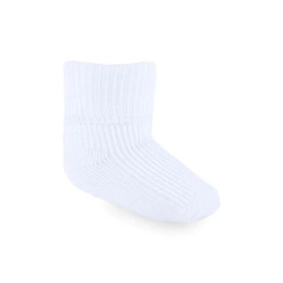 Ponožky pro nedonošená miminka bílé