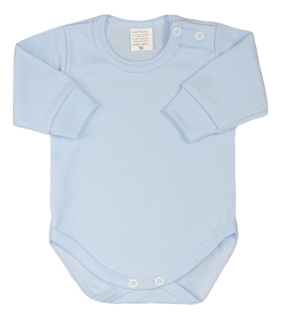 Kojenecké modré body dl. rukáv 56