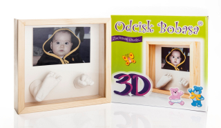 Sada pro 3D odlitek ručičky a nožičky miminka | Originální vzpomínka na miminko